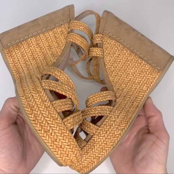 STUART WEITZMAN Reins Braided Wedge Sandal - Picture 6 of 10